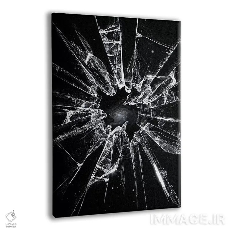 تابلو دکوراتیو شکسته اثر نایس بلید - نمای پرسپکتیو محصول