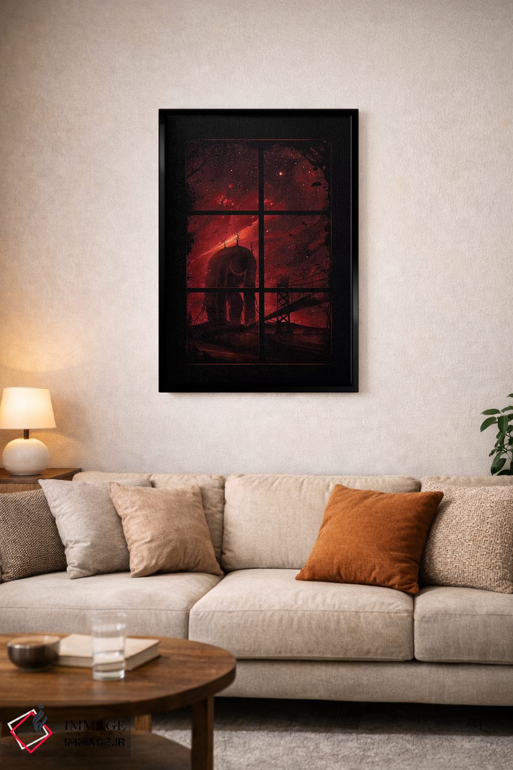 تابلو دکوراتیو آن سوی دیگر اثر نایس بلید - D4B