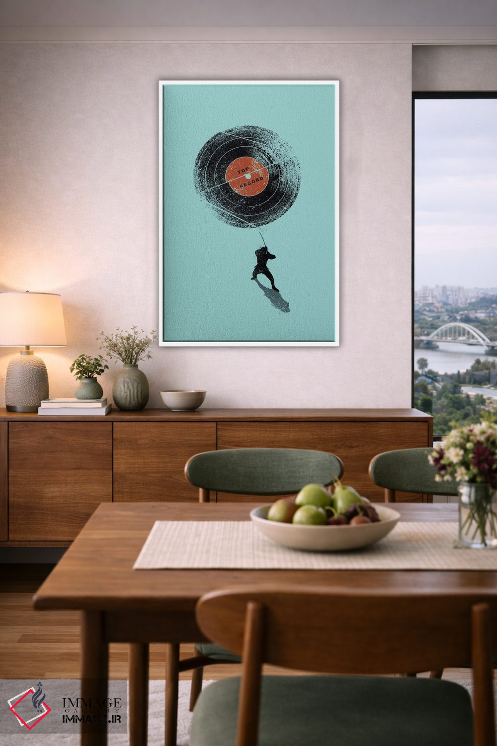 تابلو دکوراتیو رکوردشکن اثر نایس بلید - D5W