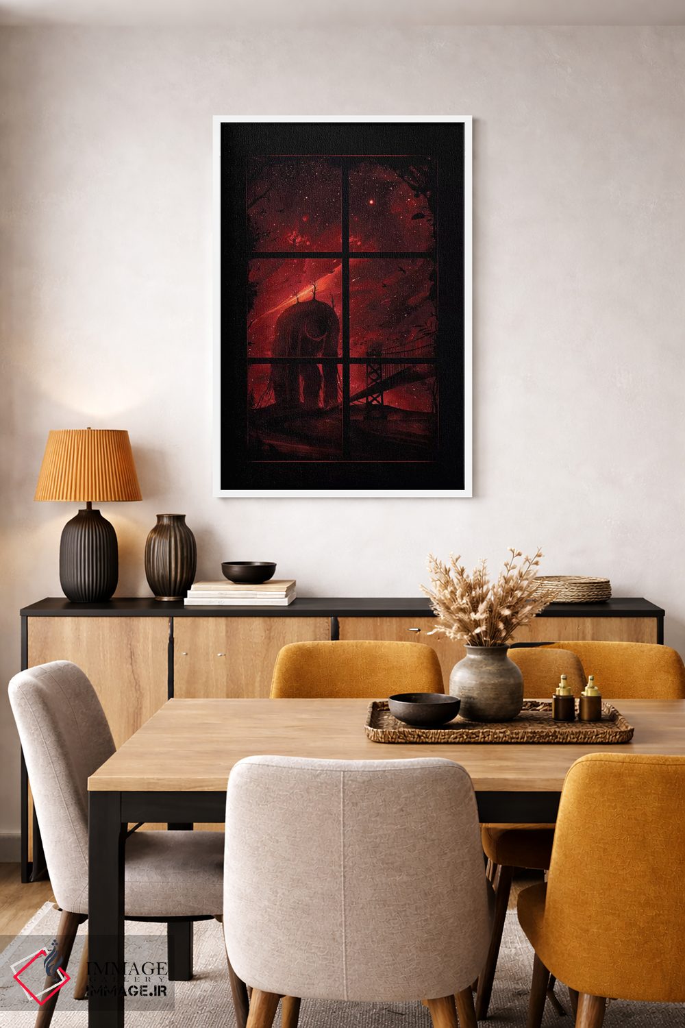 تابلو دکوراتیو آن سوی دیگر اثر نایس بلید - D6W