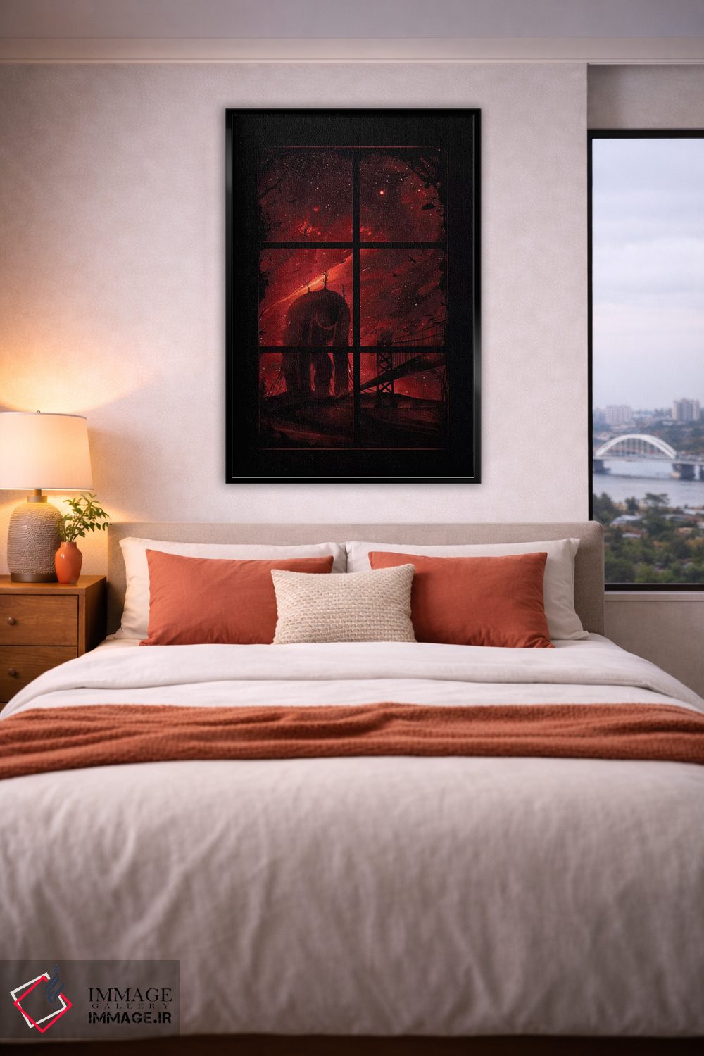 تابلو دکوراتیو آن سوی دیگر اثر نایس بلید - D5B