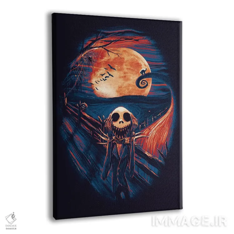 تابلو دکوراتیو فریاد پیش از کریسمس اثر نایس بلید - نمای پرسپکتیو محصول