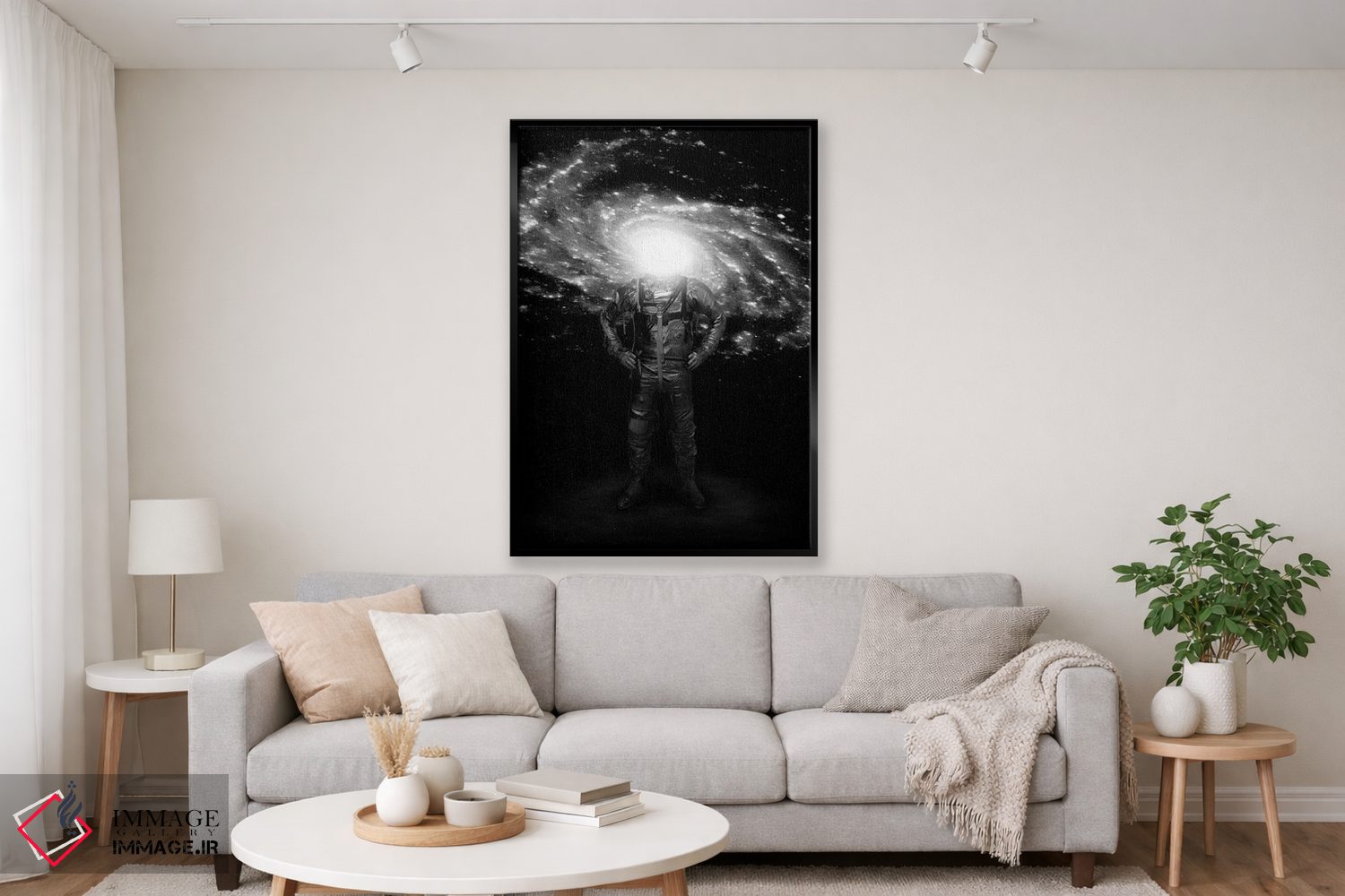 تابلو دکوراتیو آقای کهکشان اثر نایس بلید - D3B