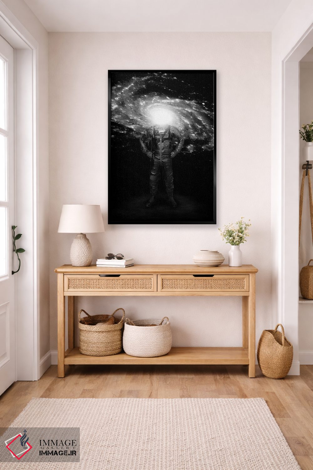 تابلو دکوراتیو آقای کهکشان اثر نایس بلید - D5B