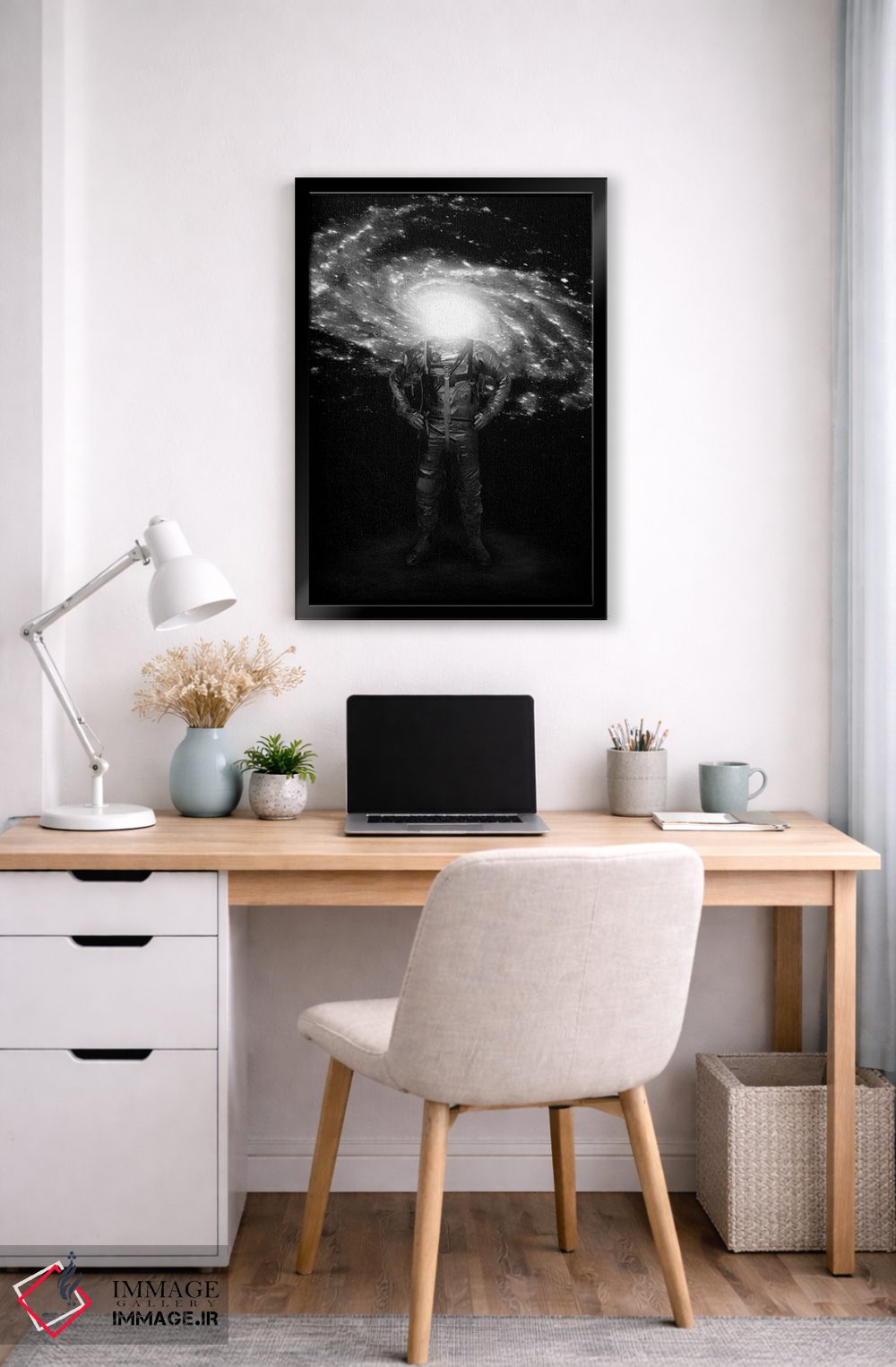 تابلو دکوراتیو آقای کهکشان اثر نایس بلید - D6B