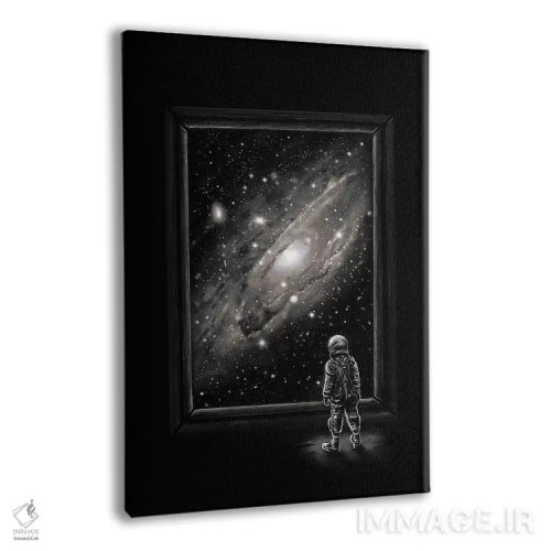 تابلو دکوراتیو نگاه از دل یک شاهکار اثر نایس بلید - نمای پرسپکتیو محصول