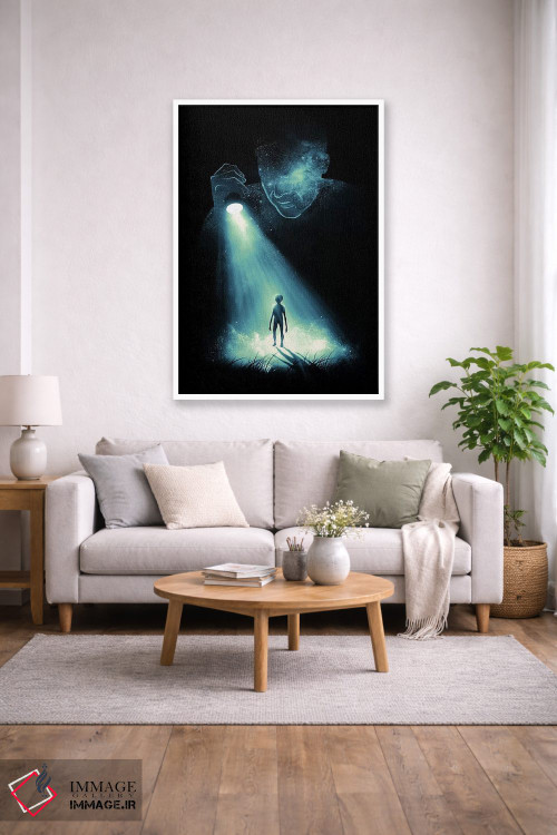 تابلو دکوراتیو می بینمت اثر نایس بلید - D1W