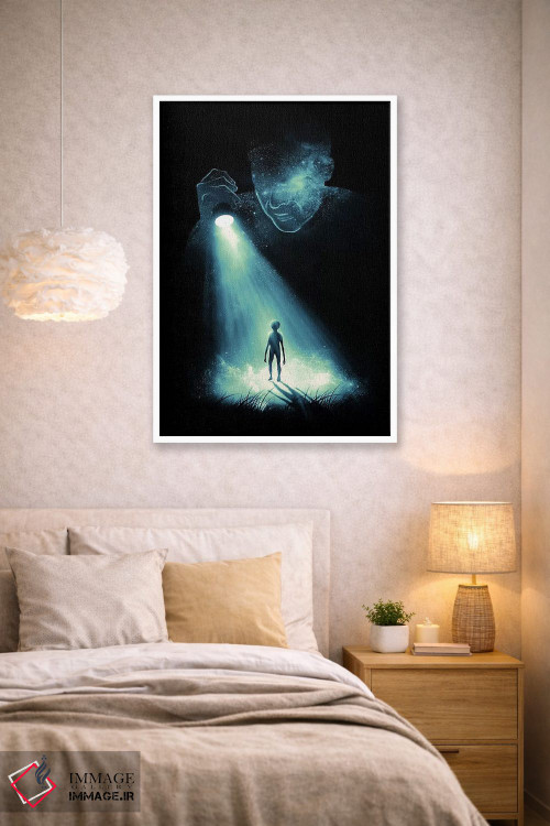 تابلو دکوراتیو می بینمت اثر نایس بلید - D2W