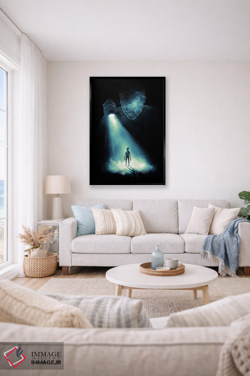 تابلو دکوراتیو می بینمت اثر نایس بلید - D3B