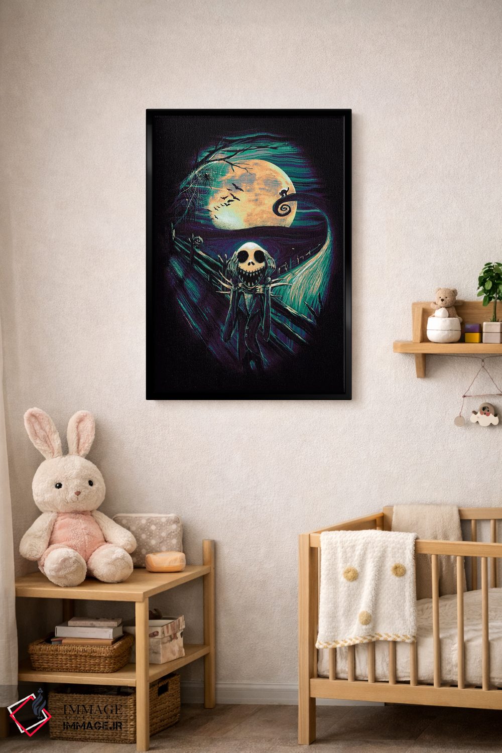 تابلو دکوراتیو فریاد پیش از کریسمس II اثر نایس بلید - D5B