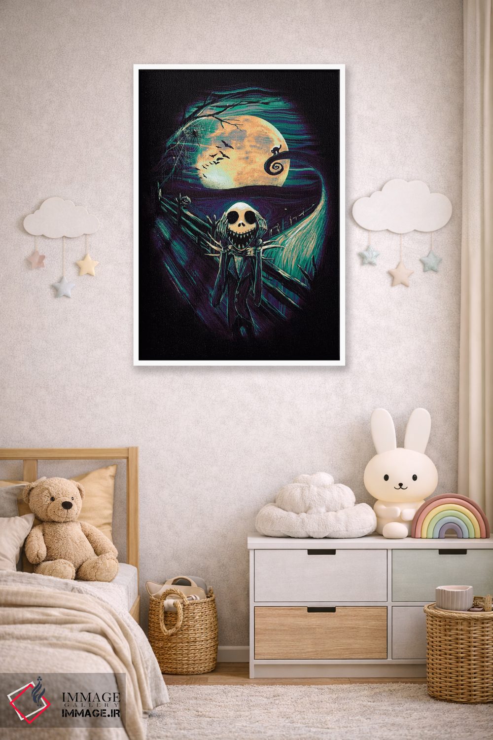 تابلو دکوراتیو فریاد پیش از کریسمس II اثر نایس بلید - D4W