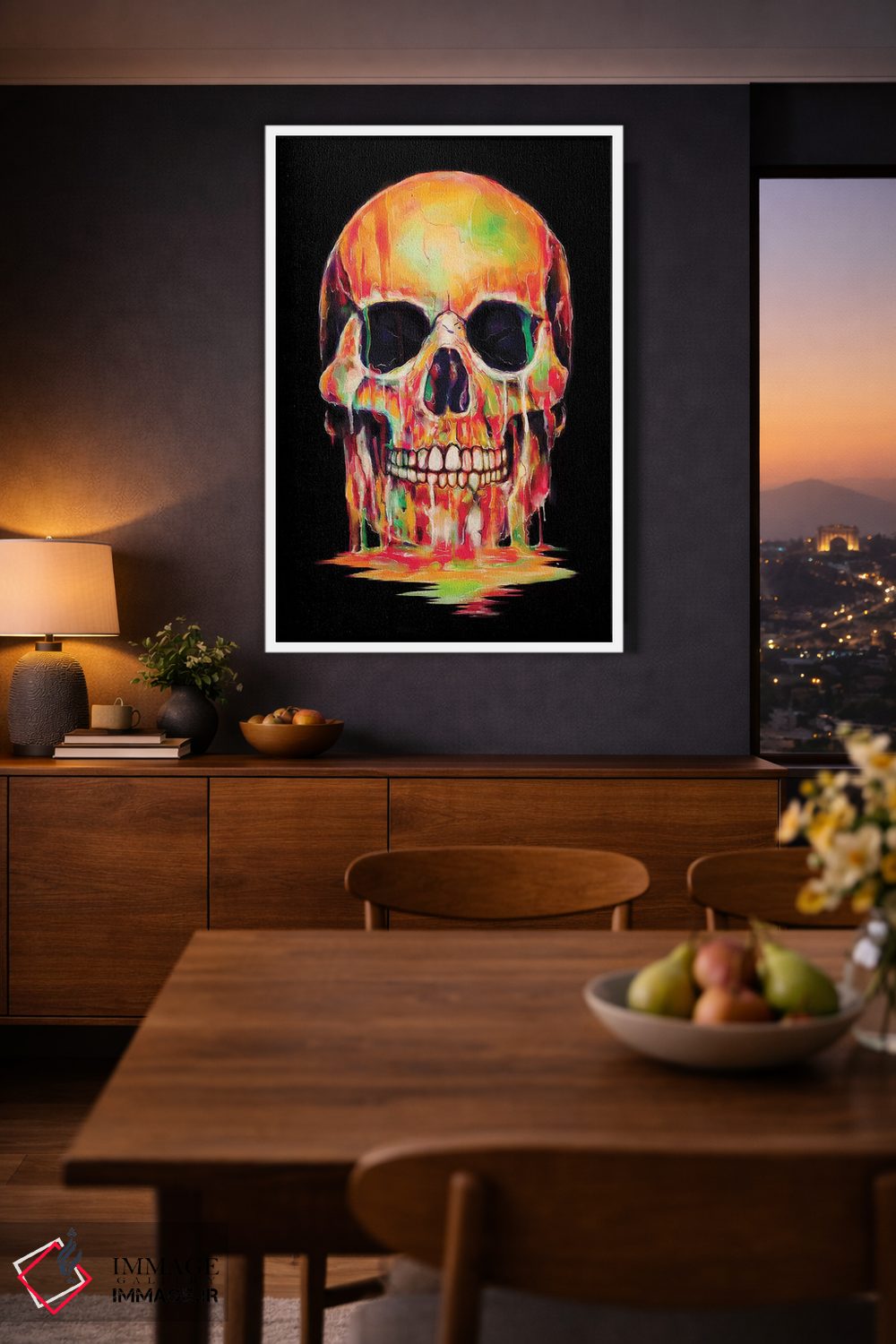 تابلو دکوراتیو رنگ پریدگی اثر نایس بلید - D3W