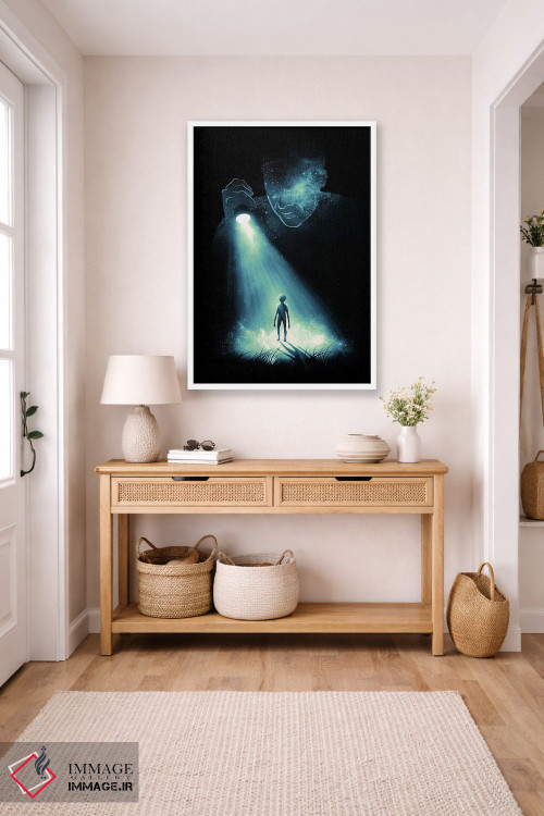 تابلو دکوراتیو می بینمت اثر نایس بلید - D6W