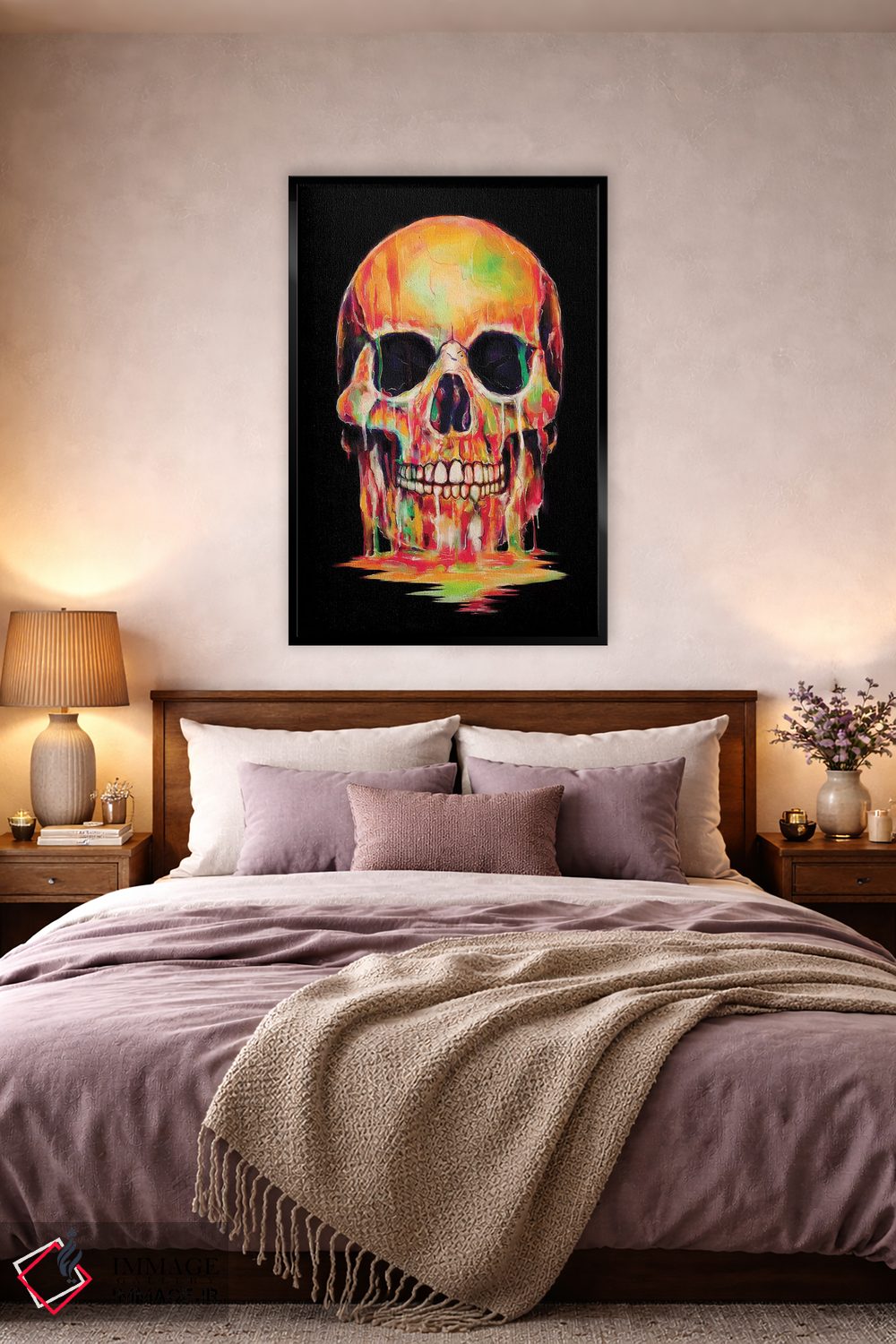 تابلو دکوراتیو رنگ پریدگی اثر نایس بلید - D4B