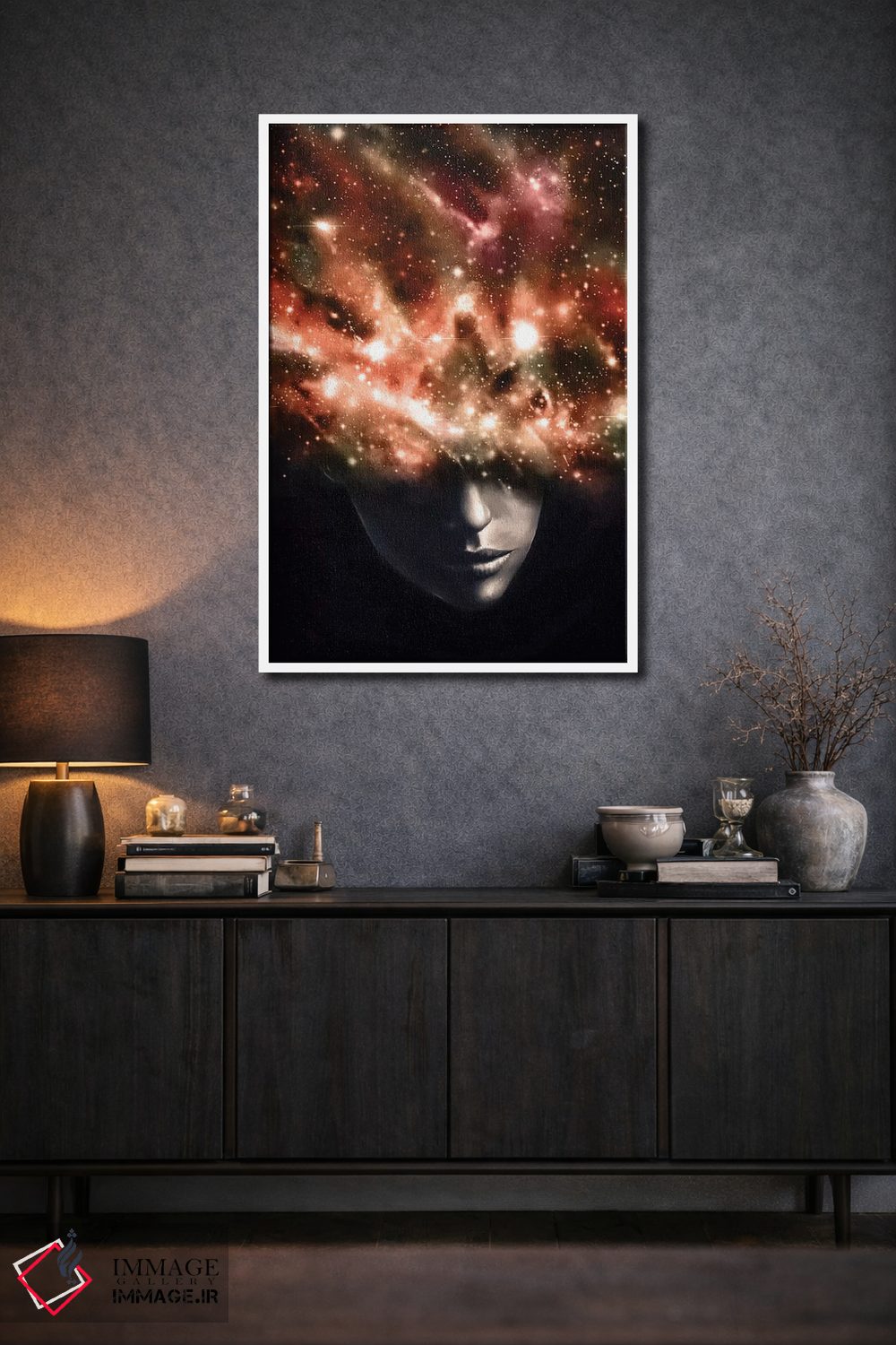 تابلو دکوراتیو همه چیزی که می بینم I اثر نایس بلید - D1W