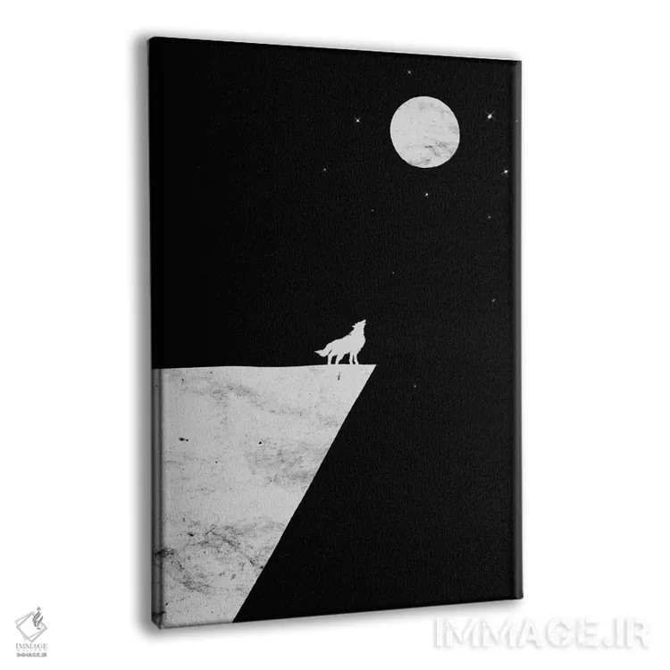 تابلو دکوراتیو شب بخیر اثر نایس بلید - نمای پرسپکتیو محصول