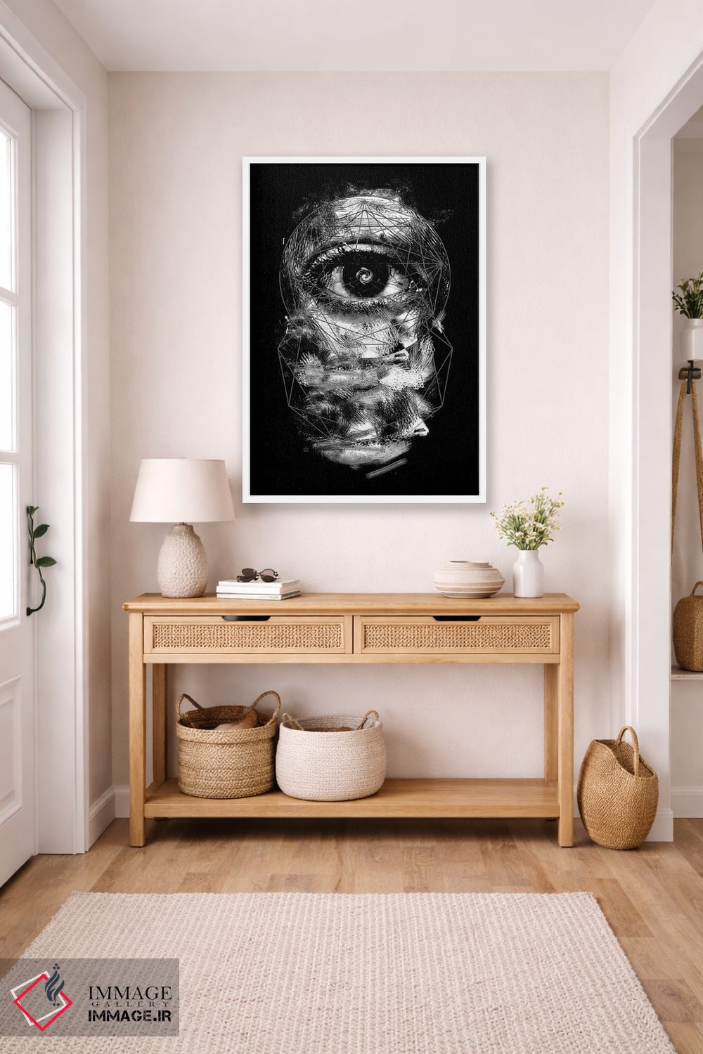 تابلو دکوراتیو پیش بینی کردن اثر نایس بلید - D4W