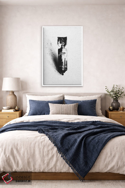 تابلو دکوراتیو اسلحه خلق عظیم اثر نایس بلید - D4W