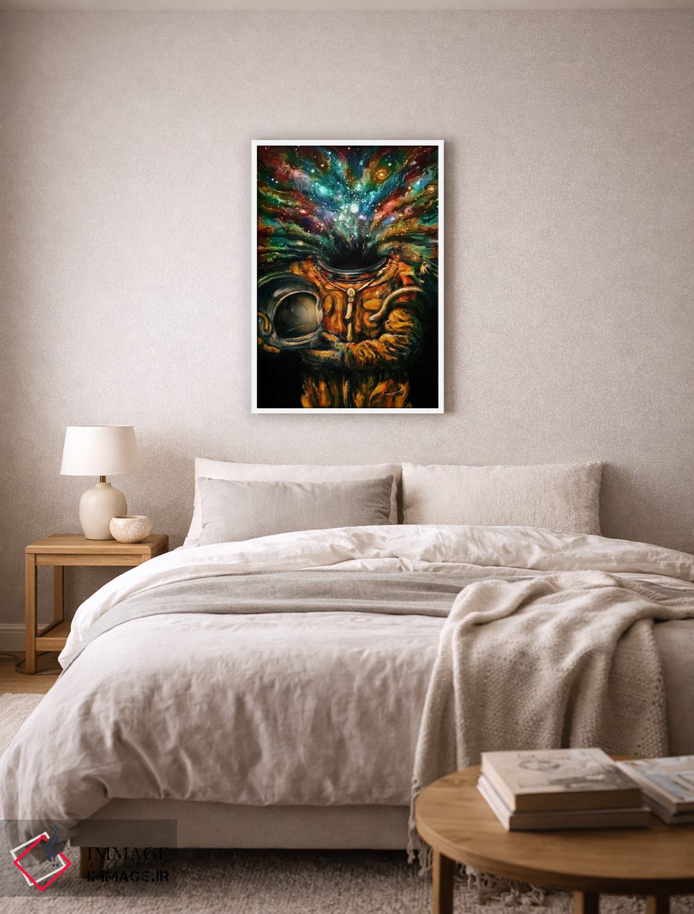 تابلو دکوراتیو دم بکش اثر نایس بلید - D5W