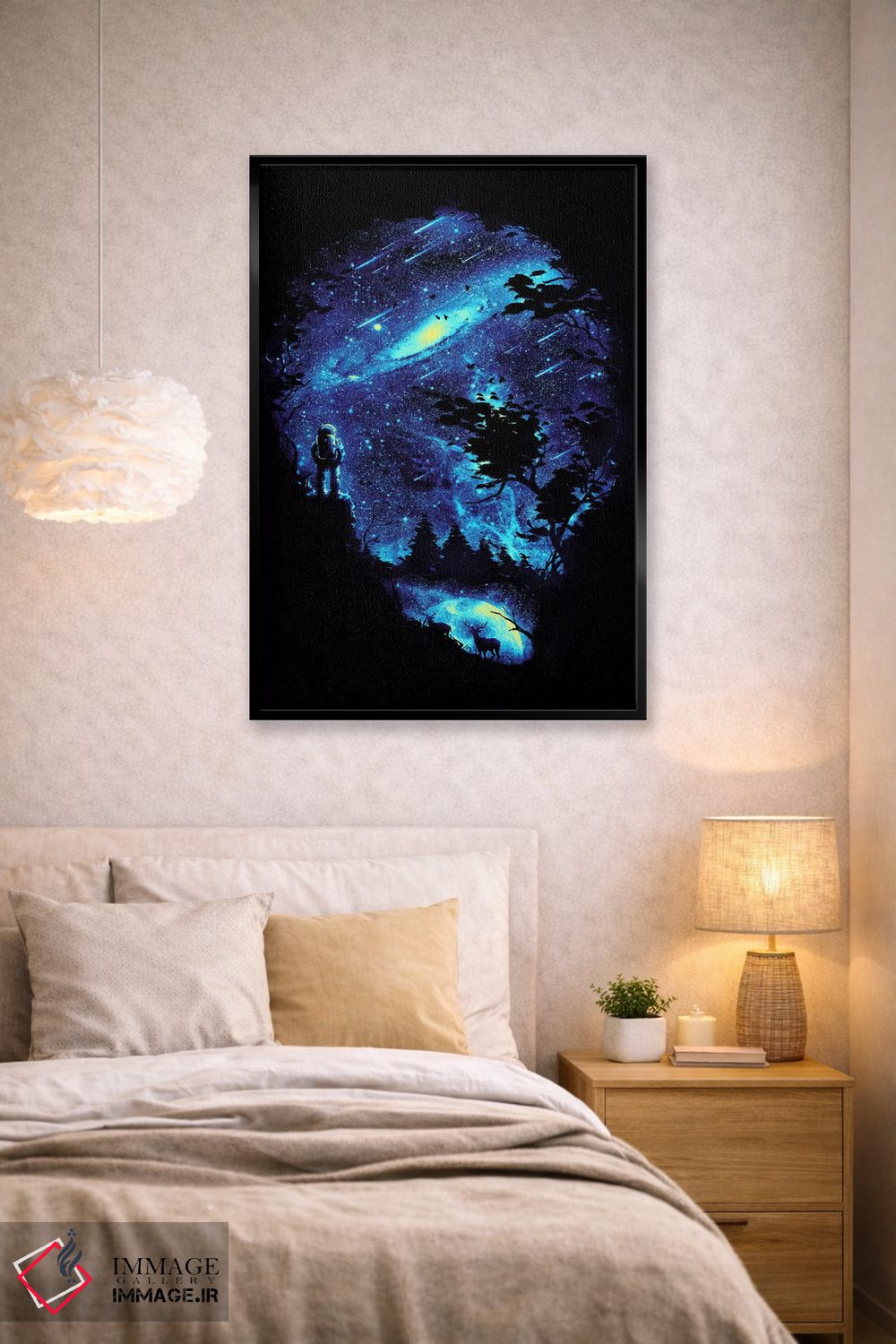 تابلو دکوراتیو مکاشفه کیهانی اثر نایس بلید - D3B