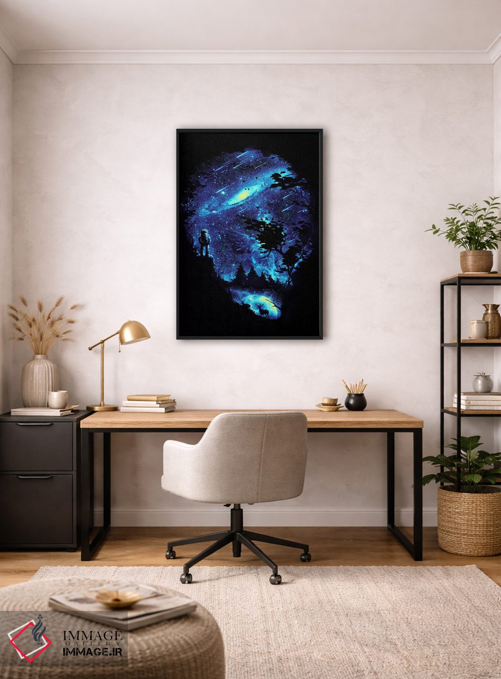 تابلو دکوراتیو مکاشفه کیهانی اثر نایس بلید - D6B