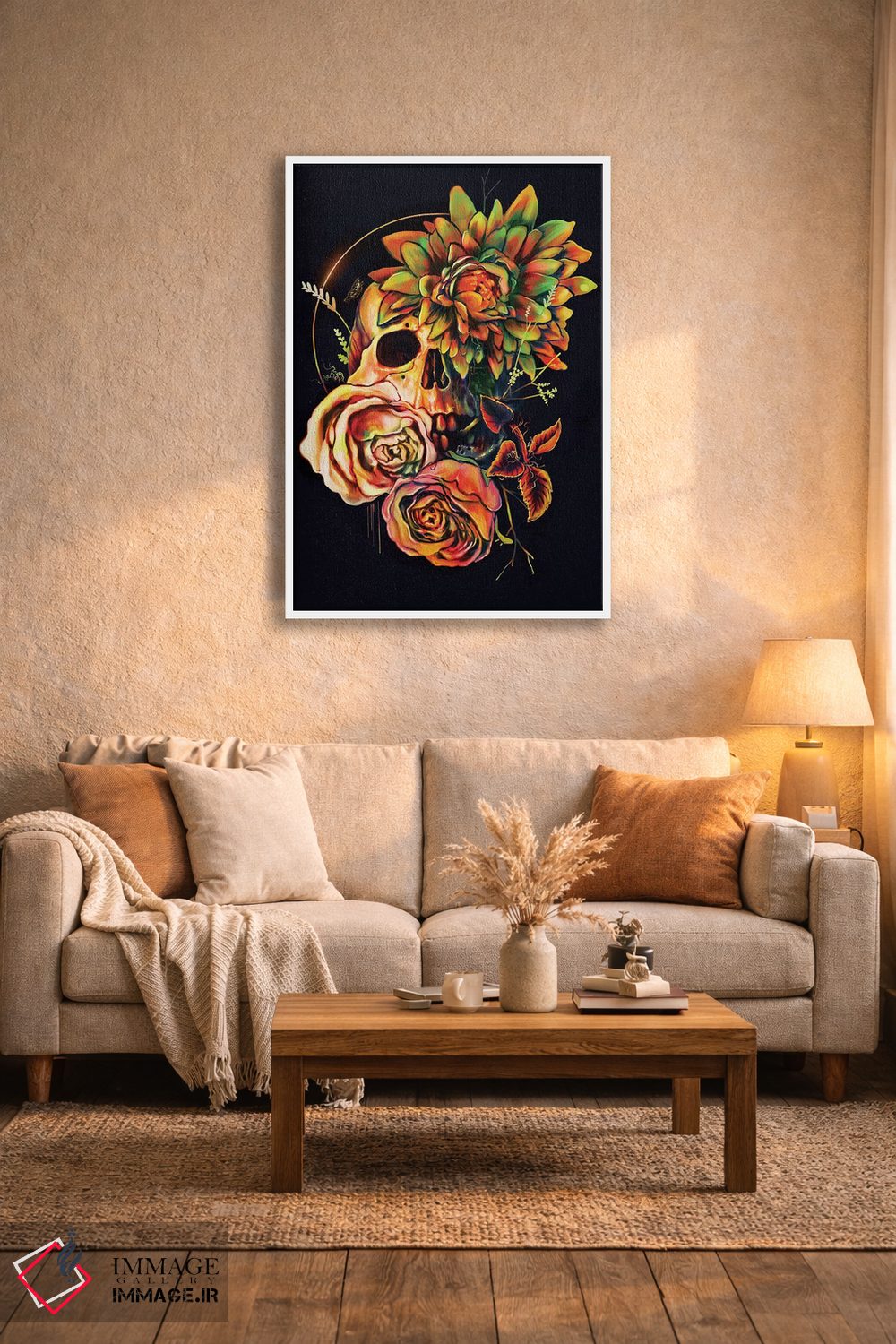 تابلو دکوراتیو زندگی و مرگ ۲ اثر نایس بلید - D2W