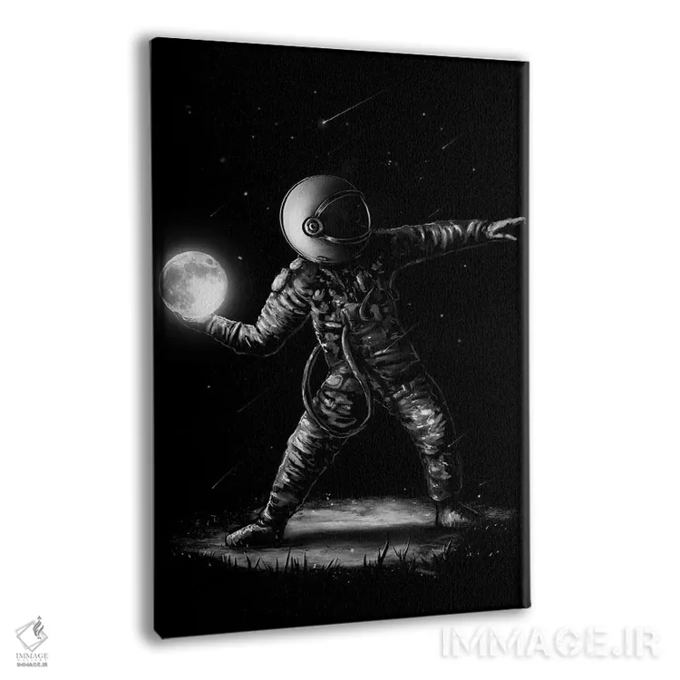 تابلو دکوراتیو کوکتل ماه لتوف اثر نایس بلید - نمای پرسپکتیو محصول