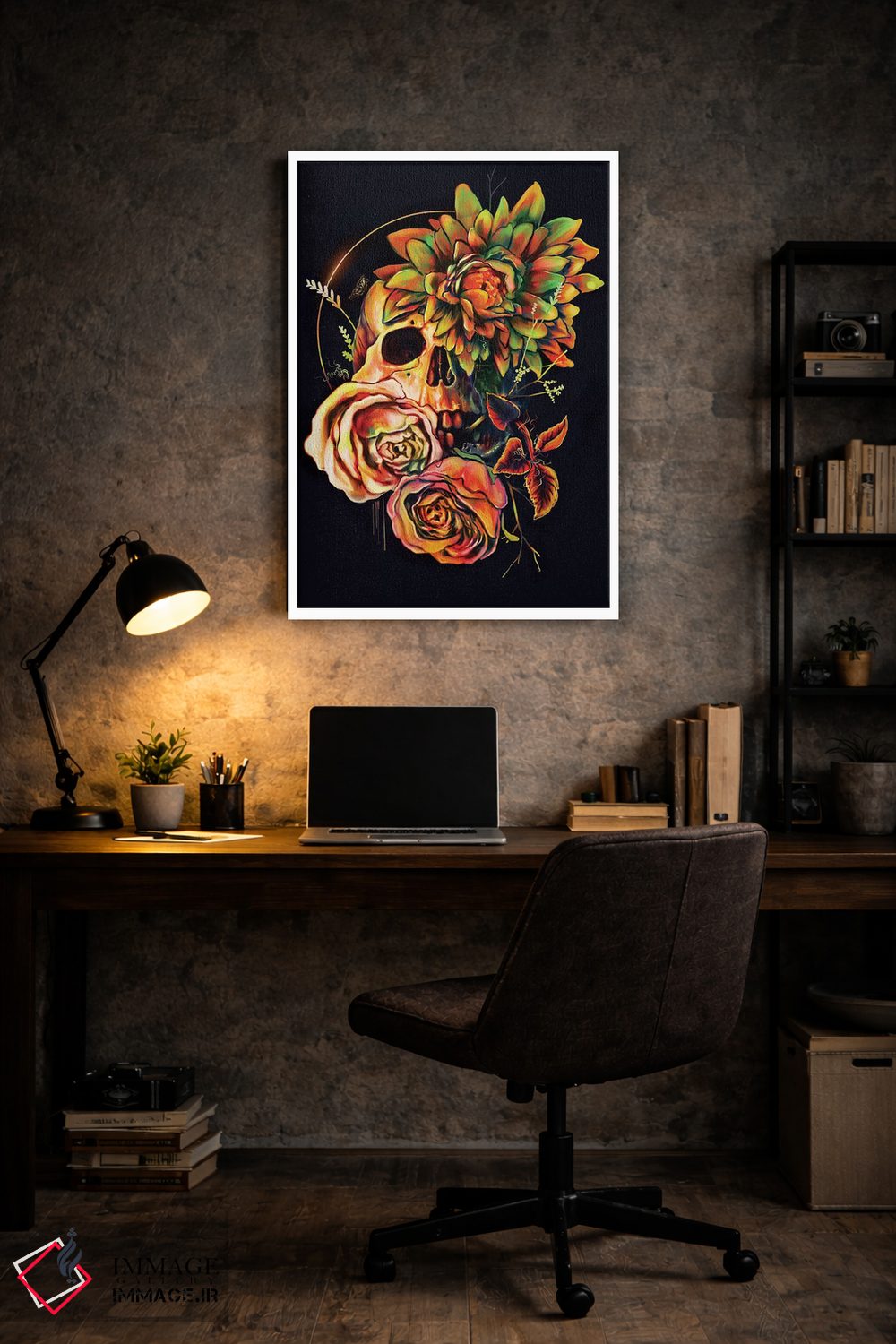 تابلو دکوراتیو زندگی و مرگ ۲ اثر نایس بلید - D5W