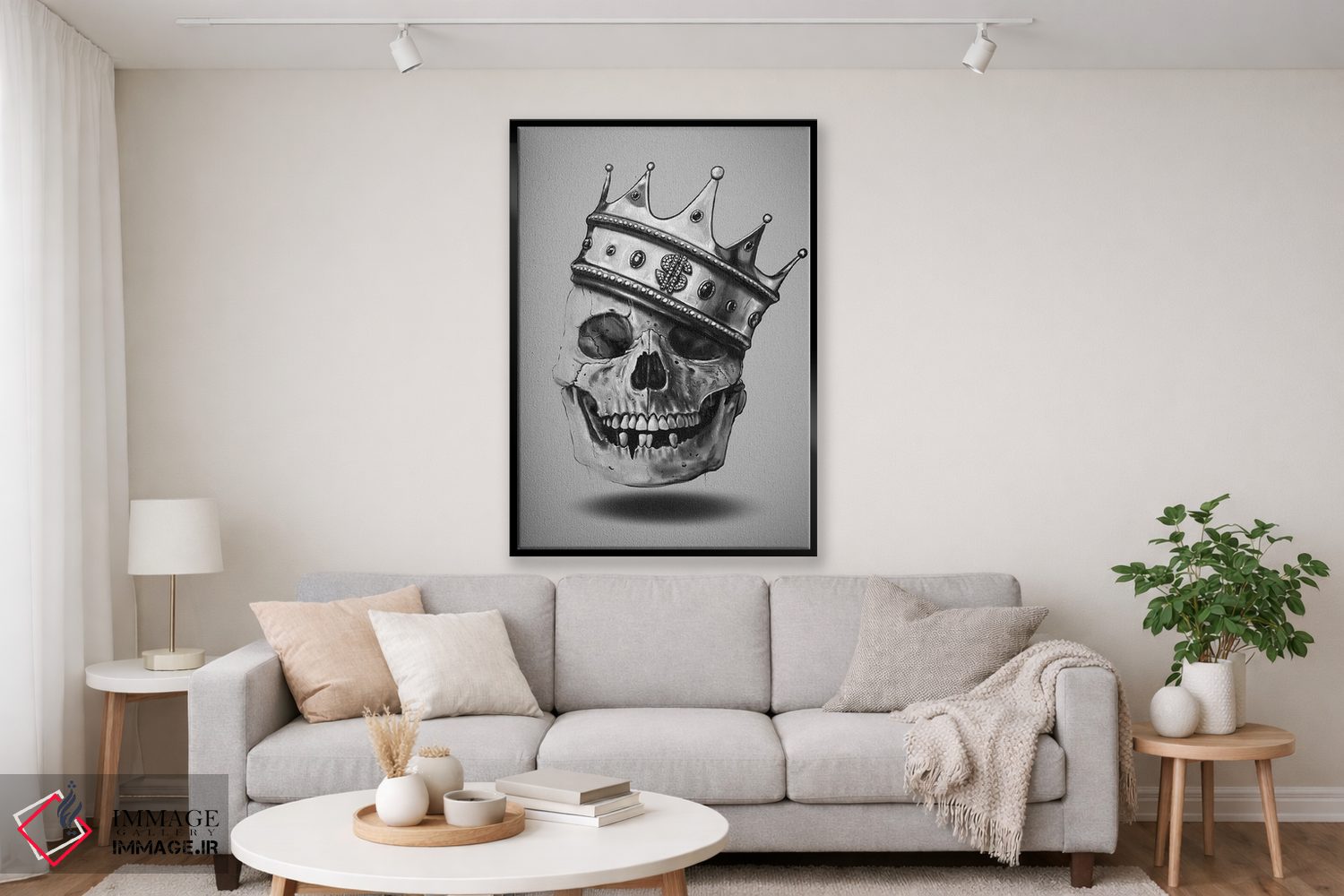 تابلو دکوراتیو اهل زرنگی اثر نایس بلید - D2B