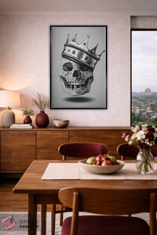 تابلو دکوراتیو اهل زرنگی اثر نایس بلید - D5B