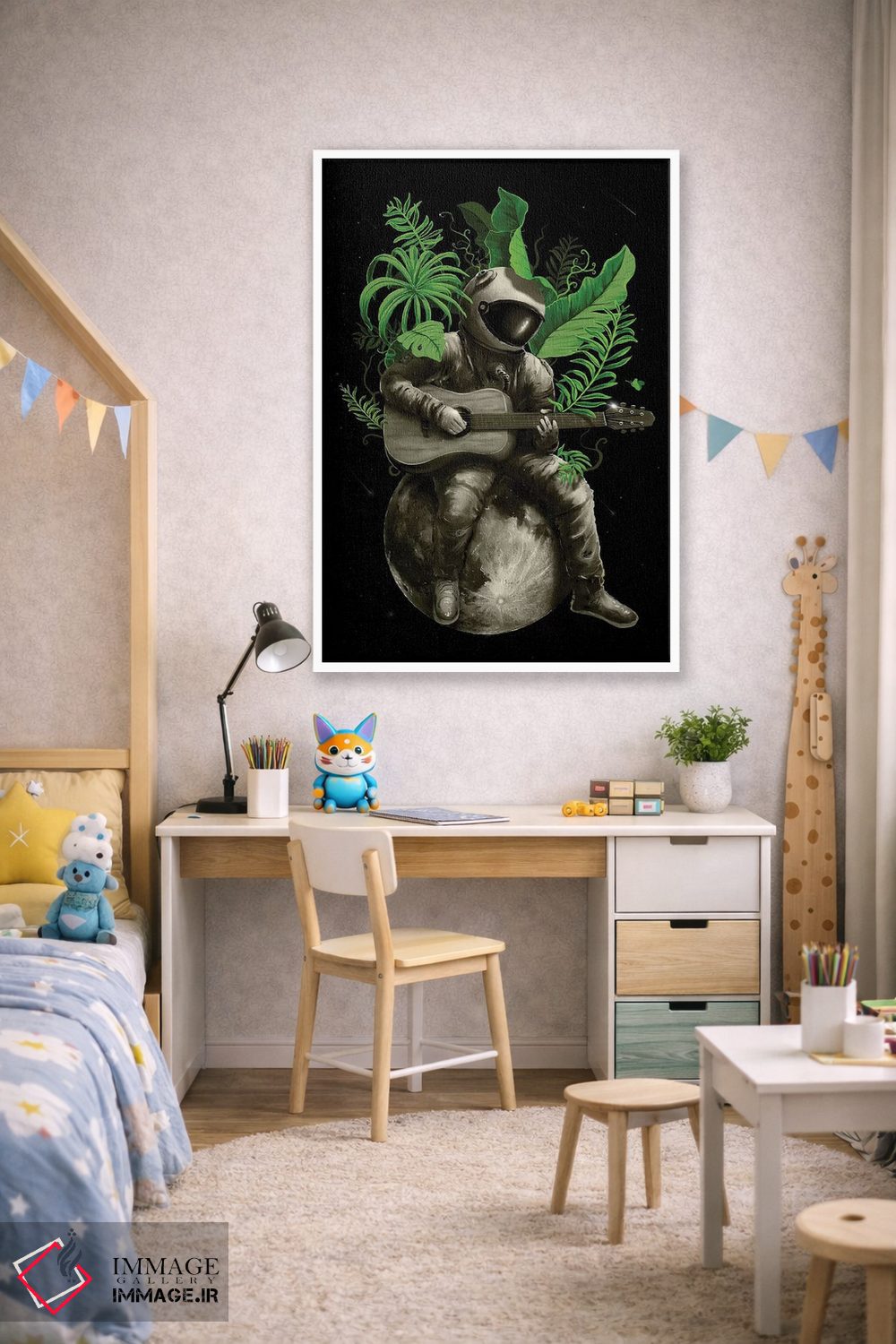 تابلو دکوراتیو زنگ استوایی-نجومی اثر نایس بلید - D1W