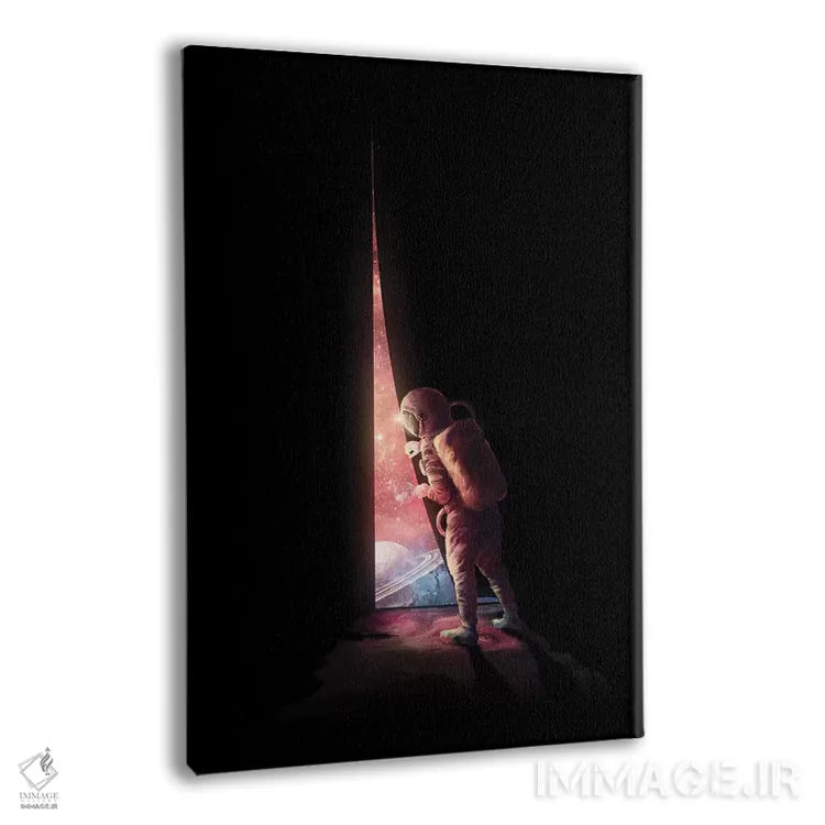 تابلو دکوراتیو آغاز ۱ اثر نایس بلید - نمای پرسپکتیو محصول