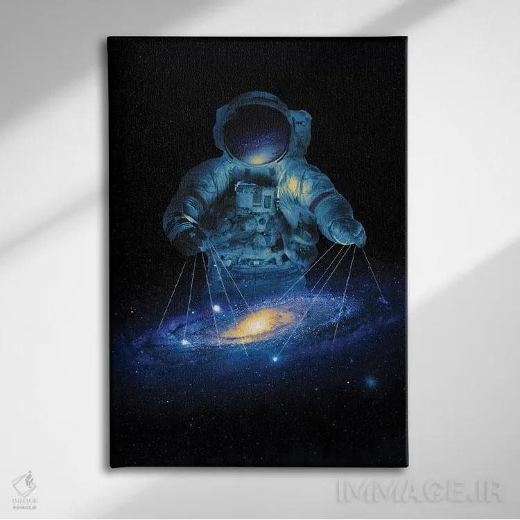 تابلو دکوراتیو معمار اثر نایس بلید - نمای روبهرو روی دیوار