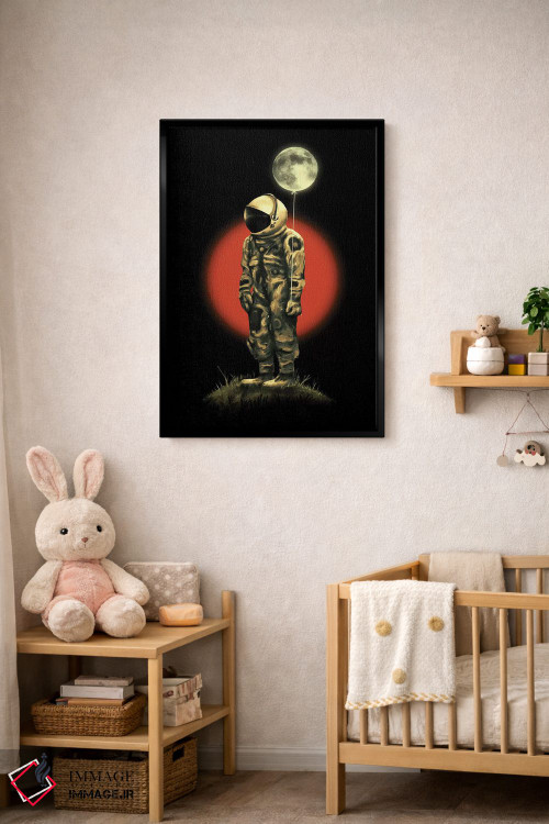 تابلو دکوراتیو مرا به ماه ببر اثر نایس بلید - D4B