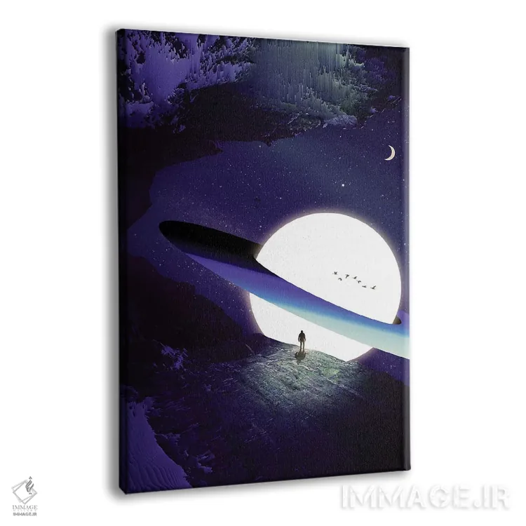 تابلو دکوراتیو ملاقات اثر نایس بلید - نمای پرسپکتیو محصول