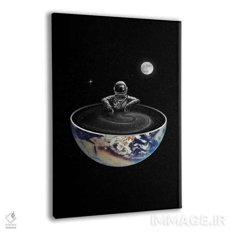 تابلو دکوراتیو آسان اثر نایس بلید - نمای پرسپکتیو محصول