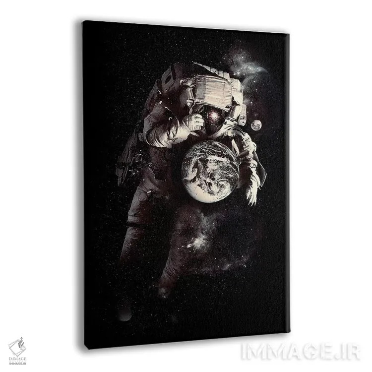 تابلو دکوراتیو در نهایت جهان کوچکی است اثر نایس بلید - نمای پرسپکتیو محصول