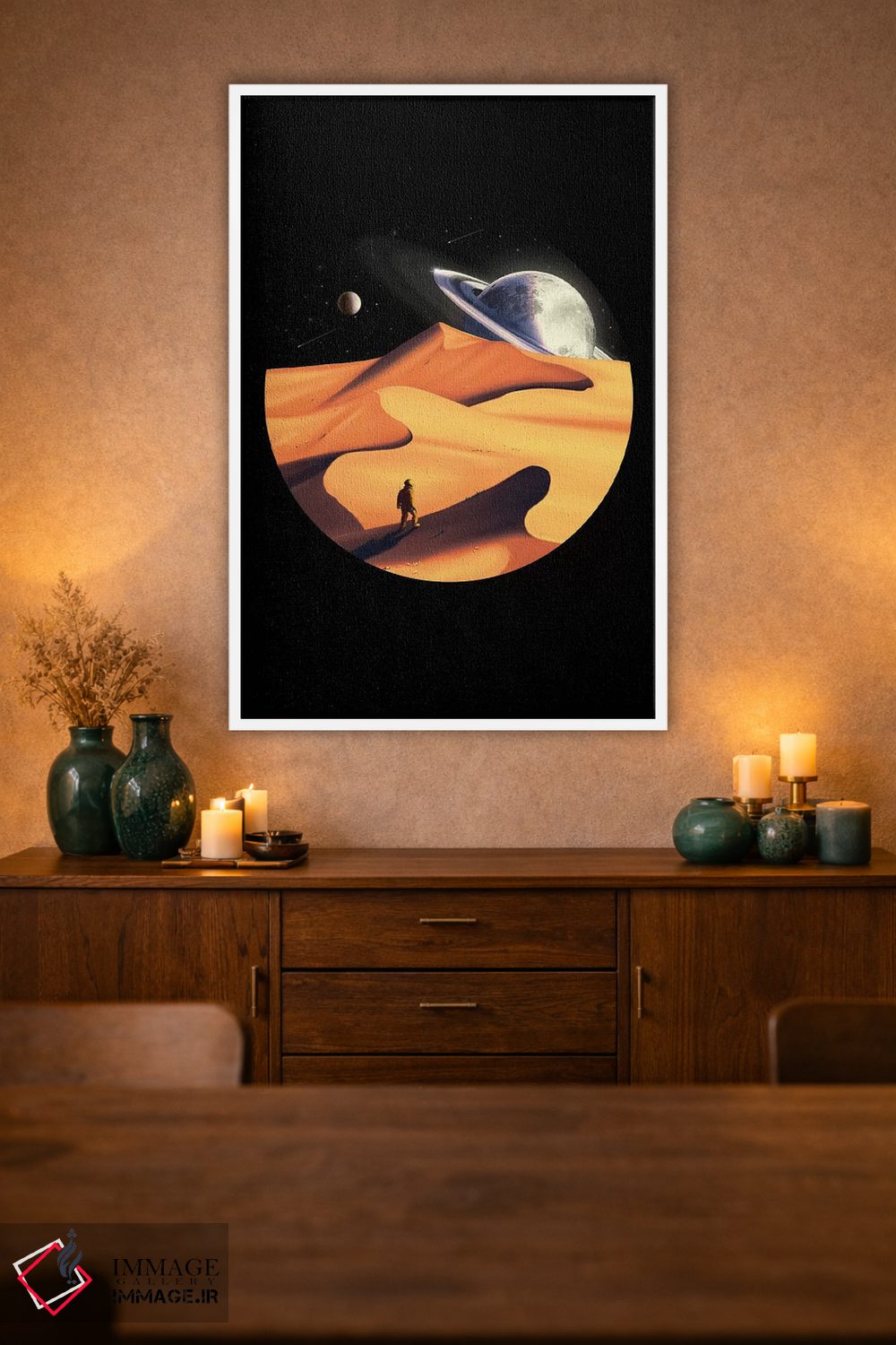 تابلو دکوراتیو سرگردان اثر نایس بلید - D2W