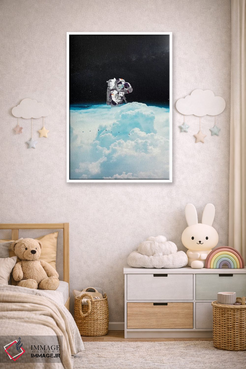 تابلو دکوراتیو جست وجو اثر نایس بلید - D4W