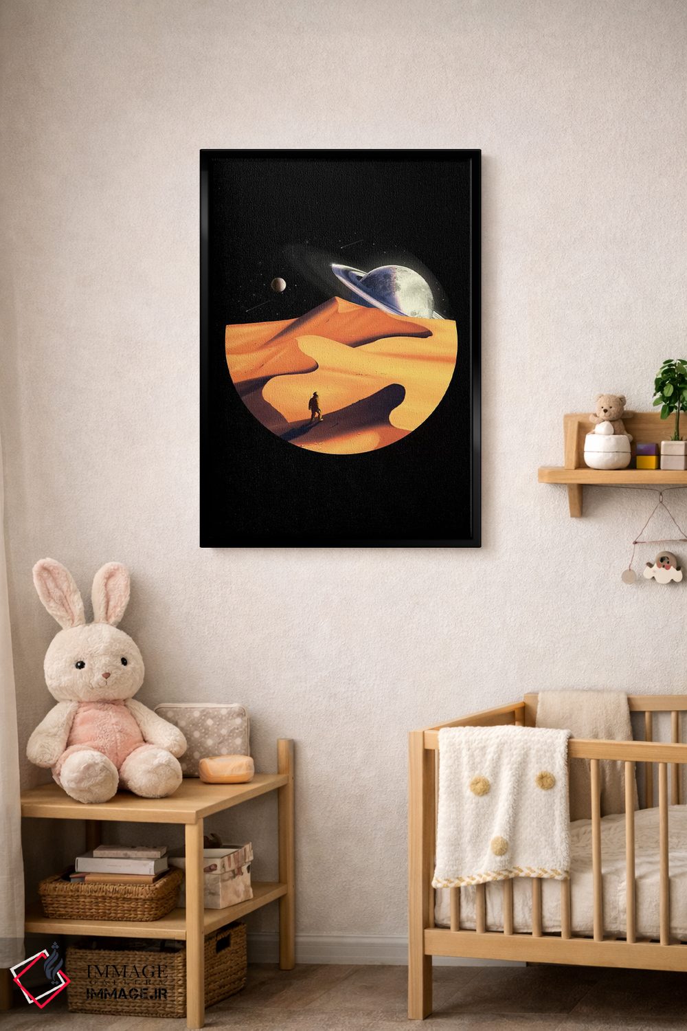 تابلو دکوراتیو سرگردان اثر نایس بلید - D5B