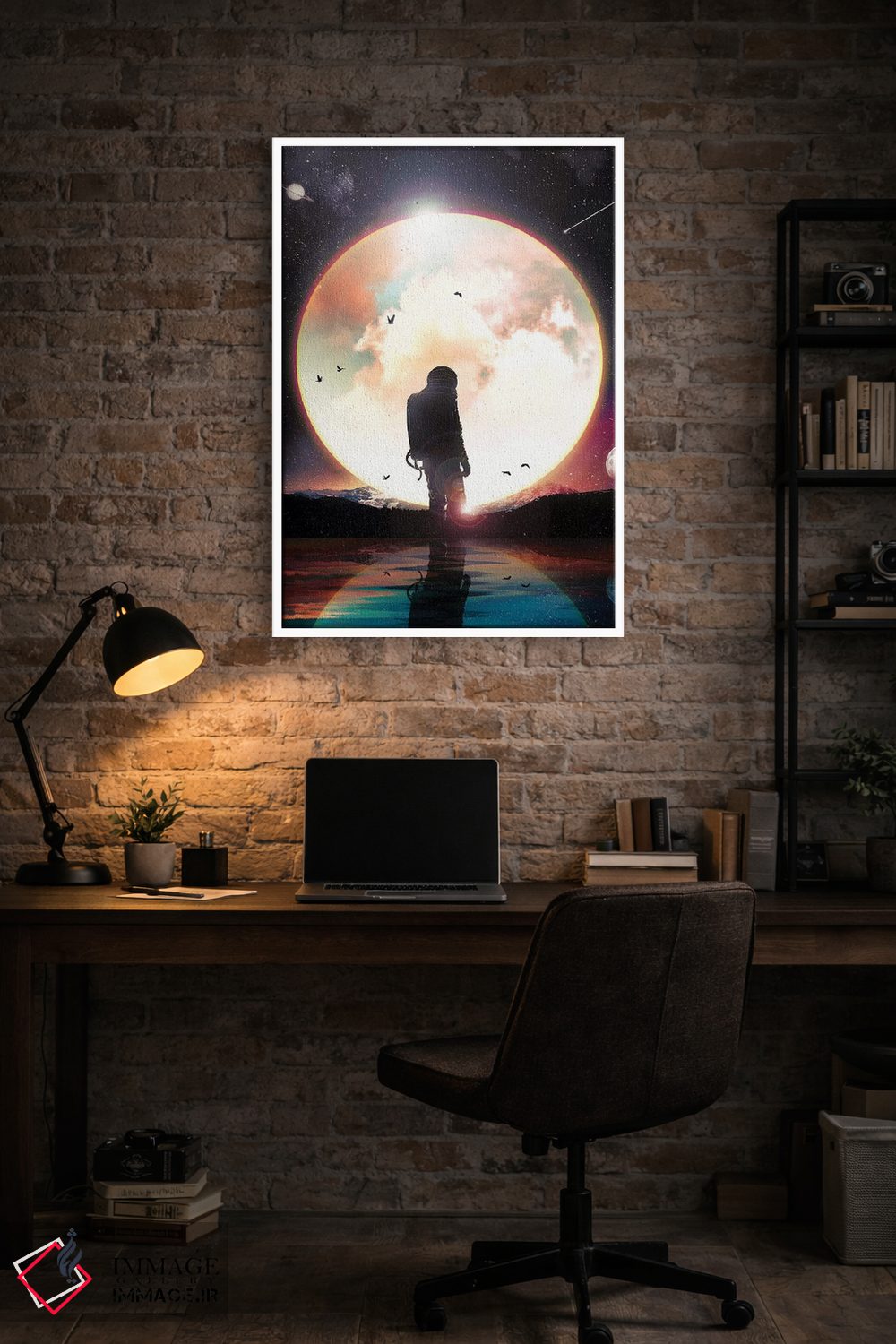 تابلو دکوراتیو درخشان اثر نایس بلید - D3W