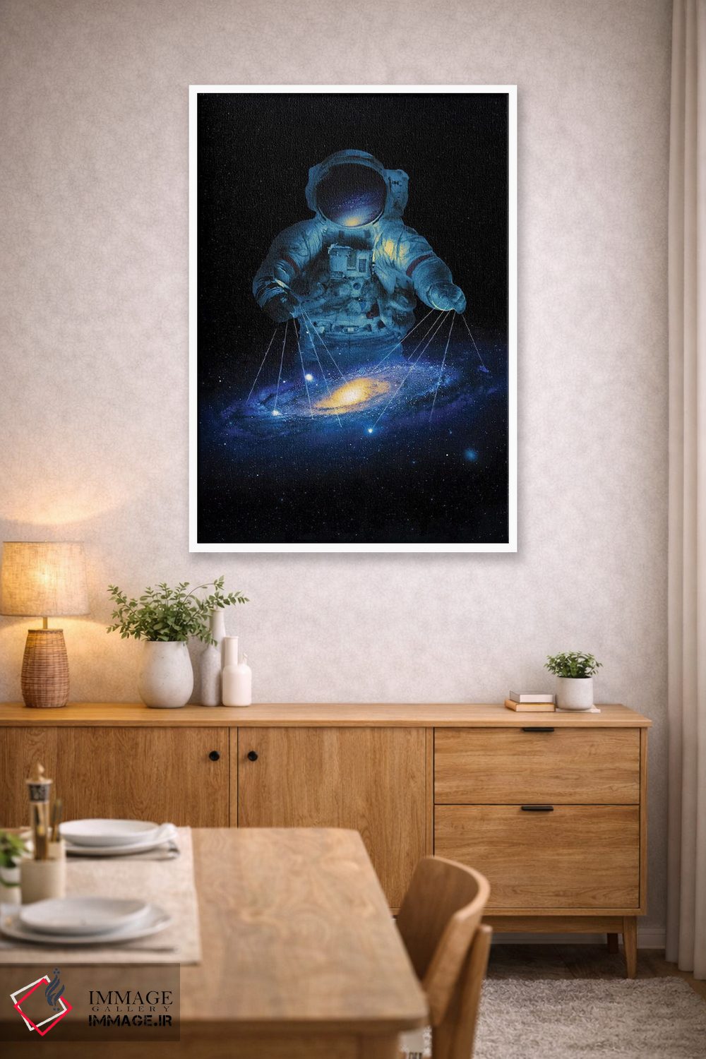 تابلو دکوراتیو معمار اثر نایس بلید - D4W