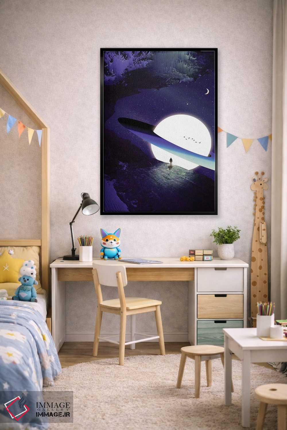 تابلو دکوراتیو ملاقات اثر نایس بلید - D2B