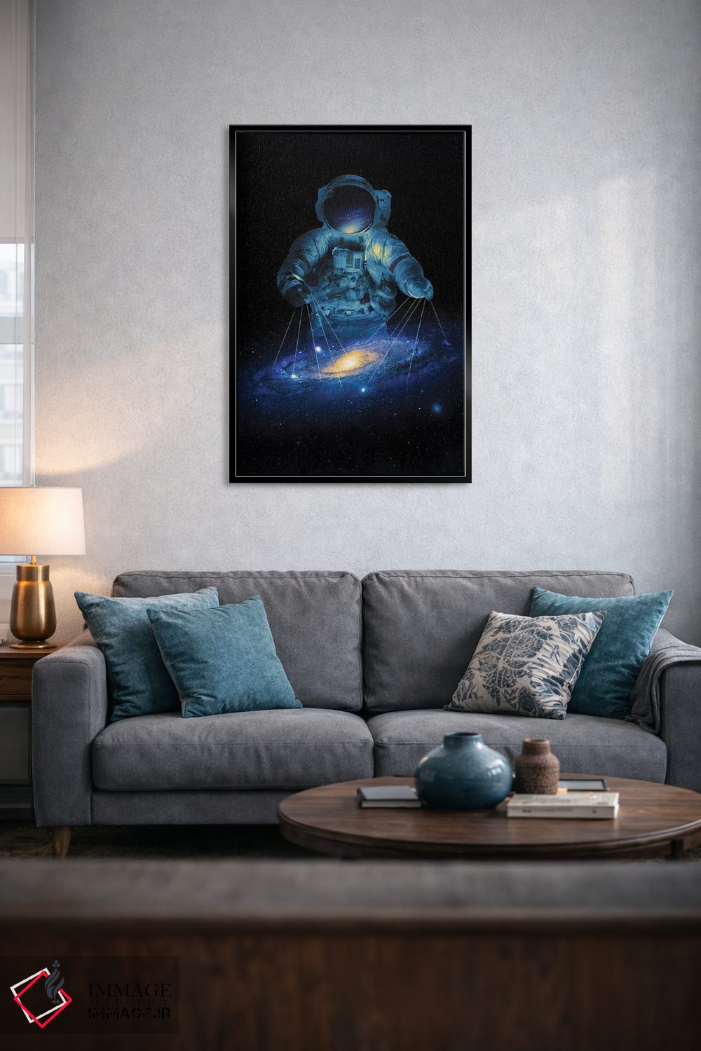 تابلو دکوراتیو معمار اثر نایس بلید - D6B