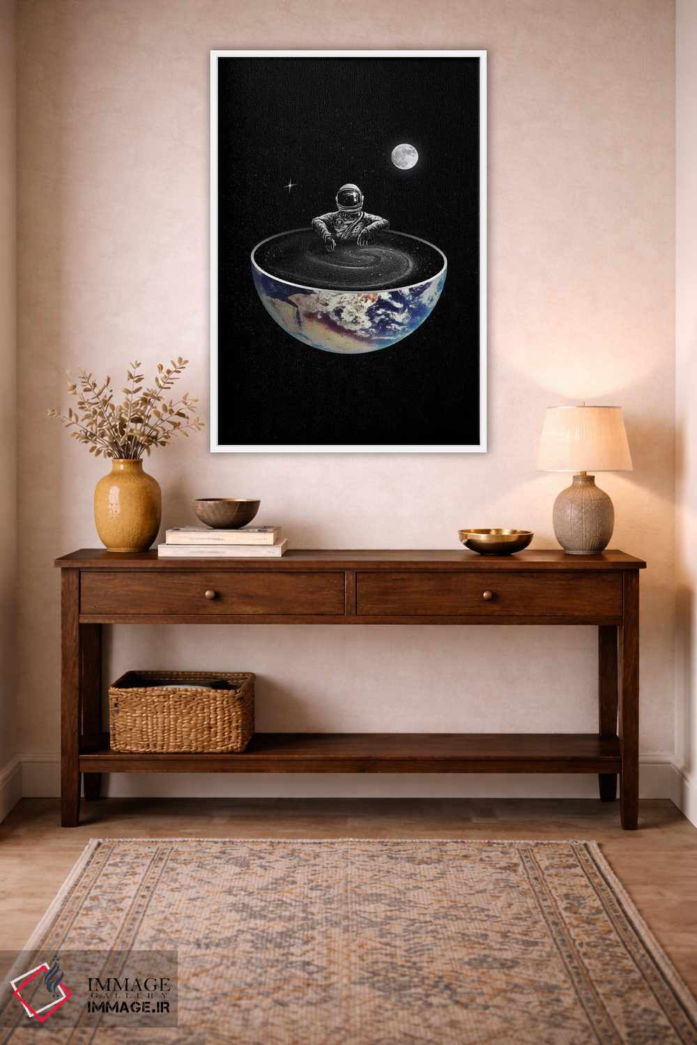 تابلو دکوراتیو آسان اثر نایس بلید - D2W