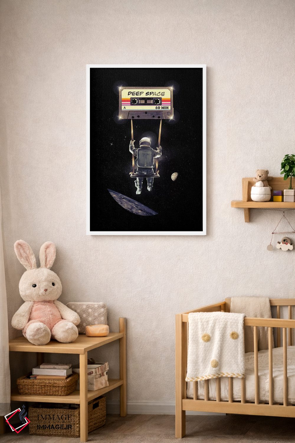 تابلو دکوراتیو میکس تیپ اعماق فضا اثر نایس بلید - D3W