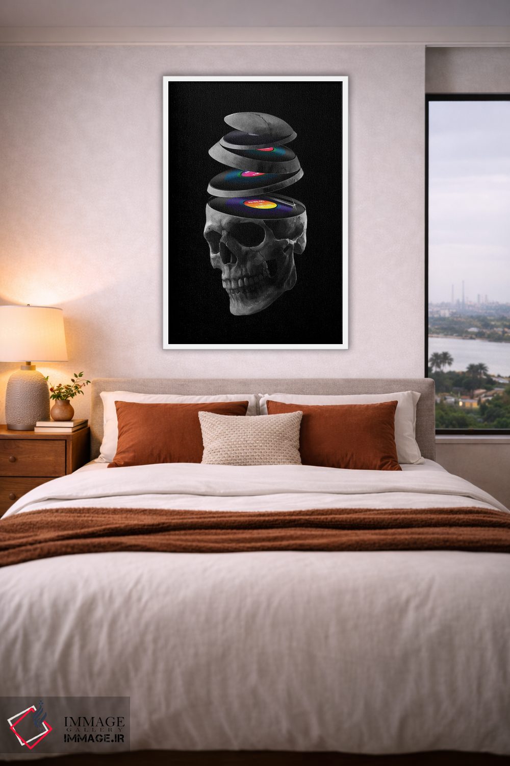 تابلو دکوراتیو رکوردهای مرده اثر نایس بلید - D3W