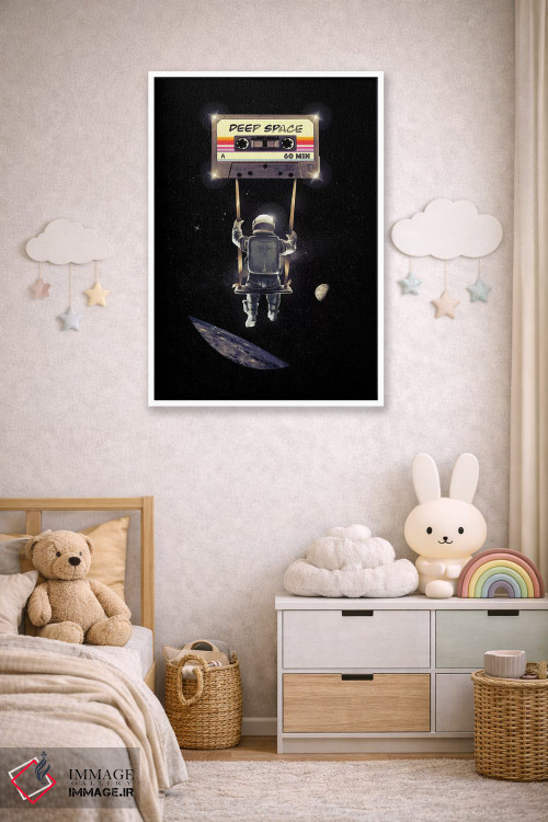 تابلو دکوراتیو میکس تیپ اعماق فضا اثر نایس بلید - D4W