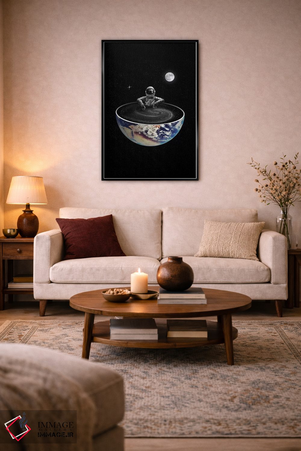 تابلو دکوراتیو آسان اثر نایس بلید - D4B