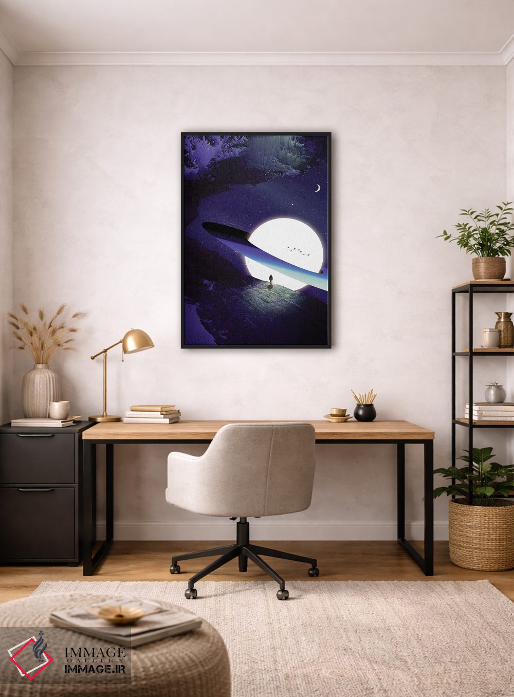 تابلو دکوراتیو ملاقات اثر نایس بلید - D6B